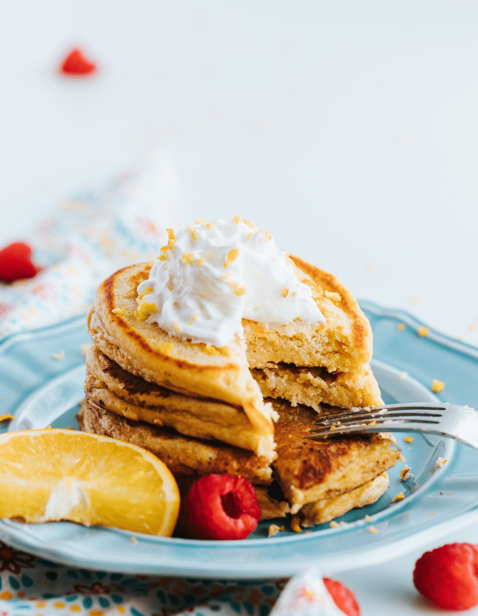 Lemon Ricotta Pancakes Recipe